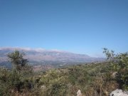 Kokkino Chorio Kreta, Kokkino Chorio: Grundstück mit Panoramablick auf die Landschaft zu verkaufen Grundstück kaufen